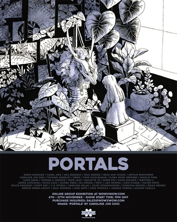 Portals - Flyer (Caroline Jiin Choi)