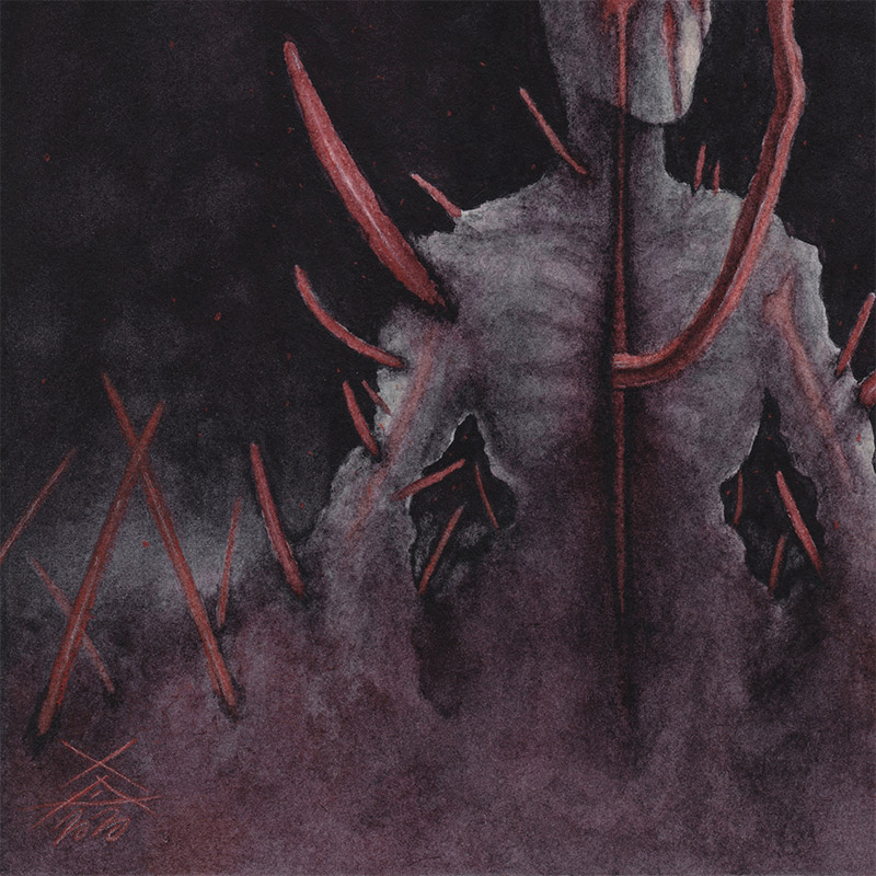 Xavier Ortiz - Spora - Desolate (Detail 2)
