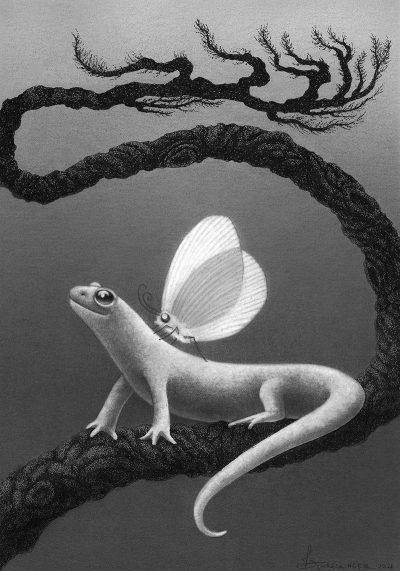 Juliet Schreckinger - Minky the Moth and her Salamander Salvato
