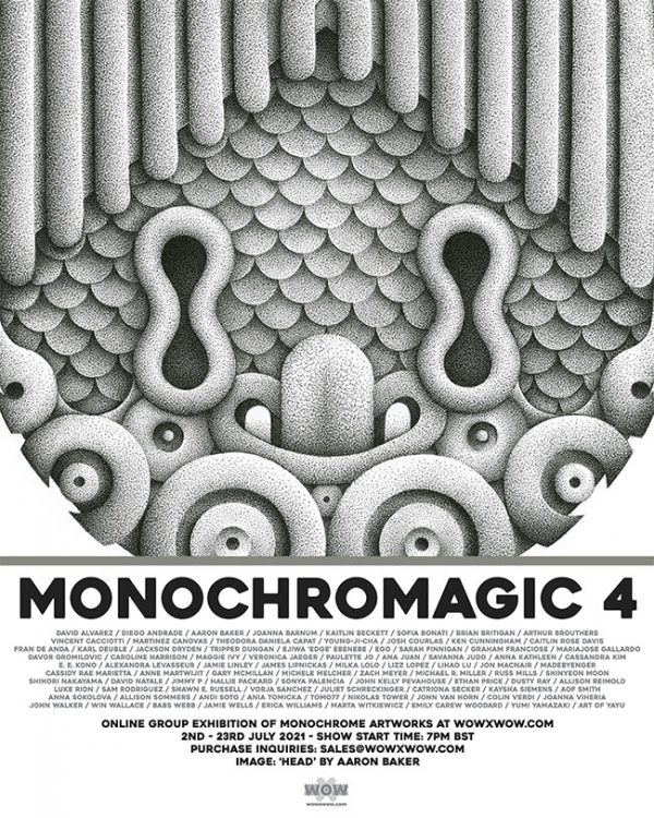 Monochromagic - Flyer (Aaron Baker)