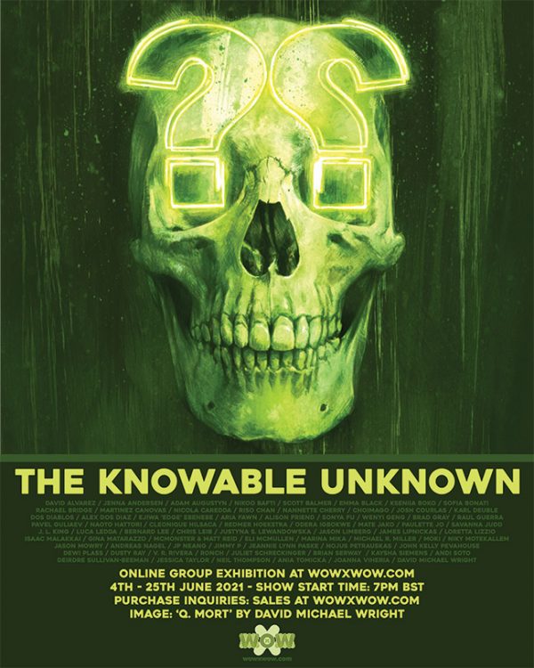 The Knowable Unknown - Flyer (David Michael Wright)