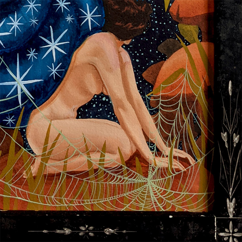 Shannon Taylor - Starry Snail (Looking Away) - Detail 2