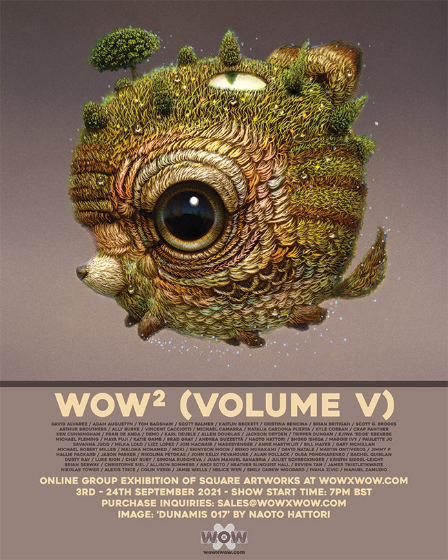 WOW² (Volume V) - Flyer - Naoto Hattori