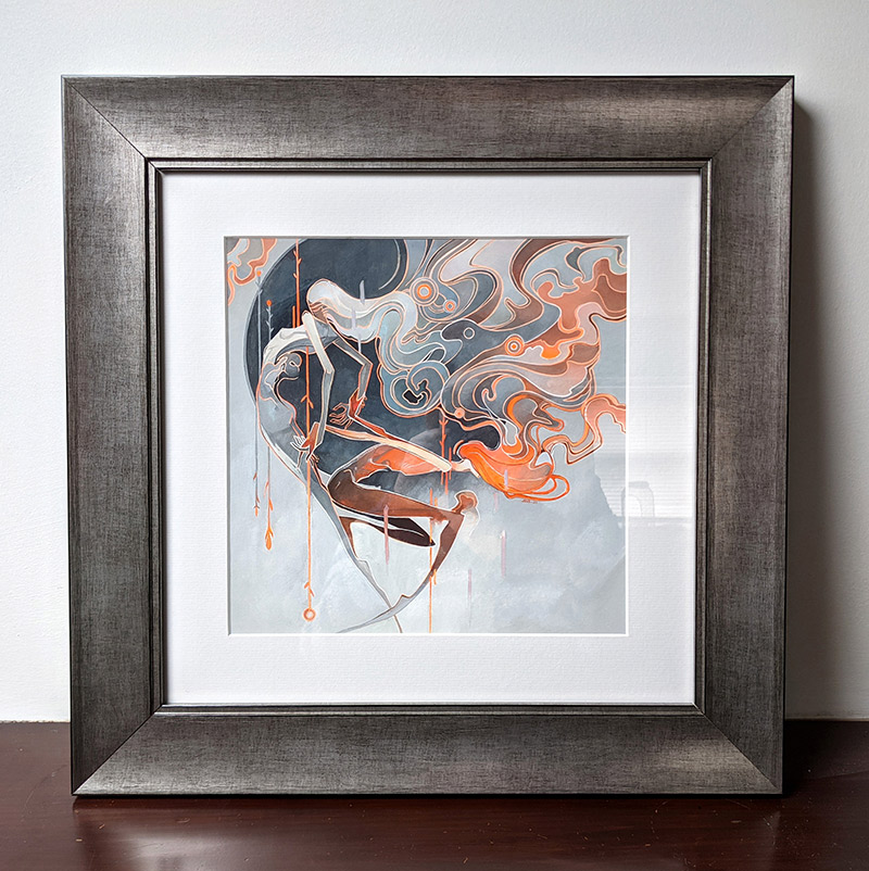 Sam Hogg - Ashes and Embers (Framed - Front)