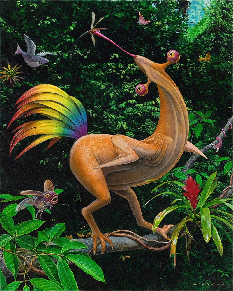 Thomas A. Gieseke - Rainbow-Tailed Limb Hopper