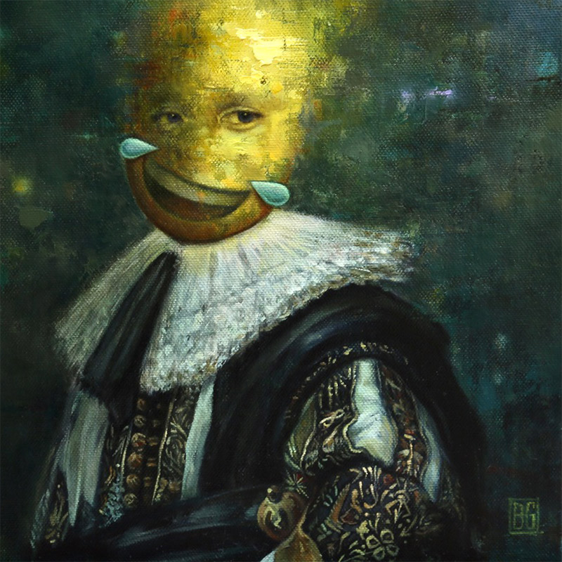 Brad Gray - The Laughing Cavalier by Frans HaHaHaHals (Detail 2)