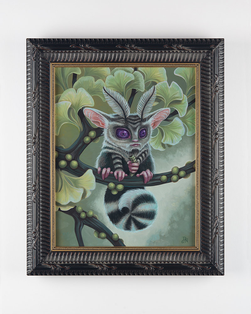 David Natale - Moth Lemur (Framed)