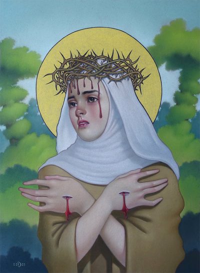 Declan Lee - The Stigmata of Saint Caterina of Siena