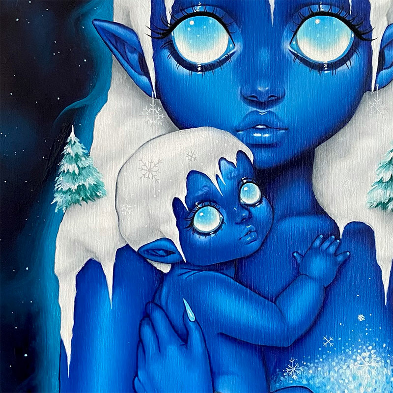 Serendipity - Ice Mother (Detail 2)