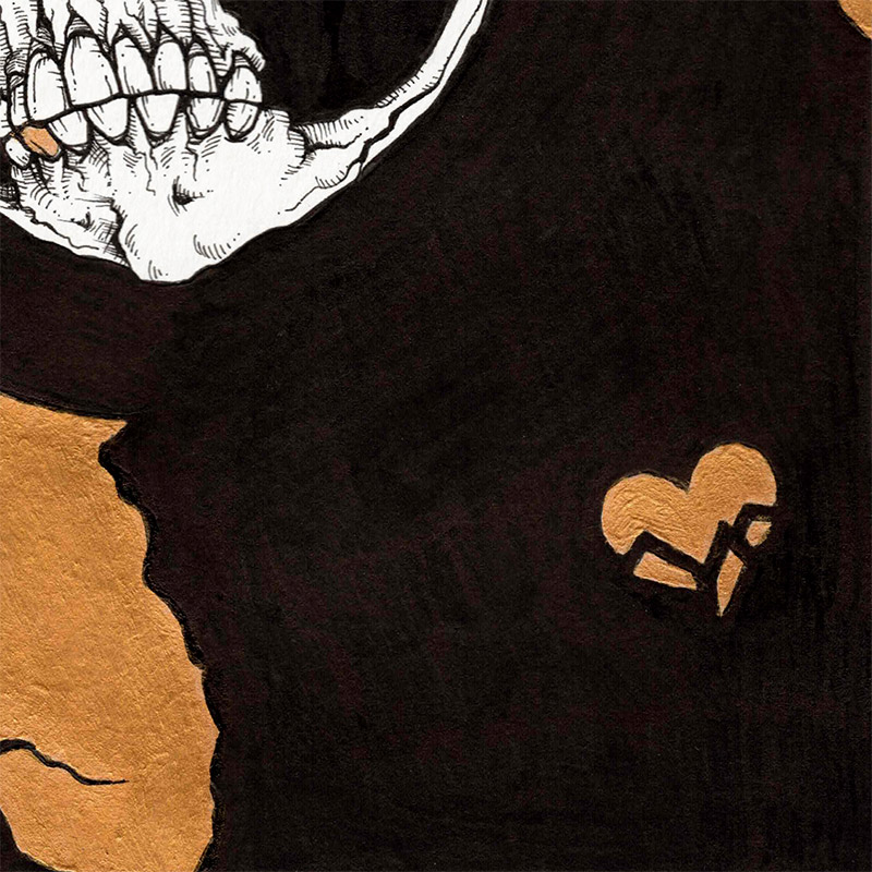 Gloombrow - Sad Skull (Detail 2)