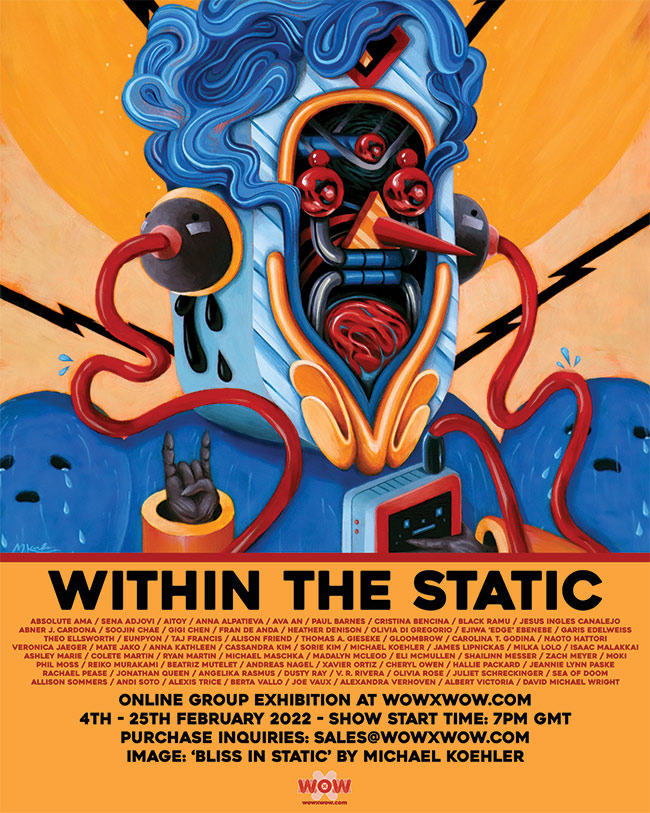 Within the Static - Flyer (Michael Koehler)