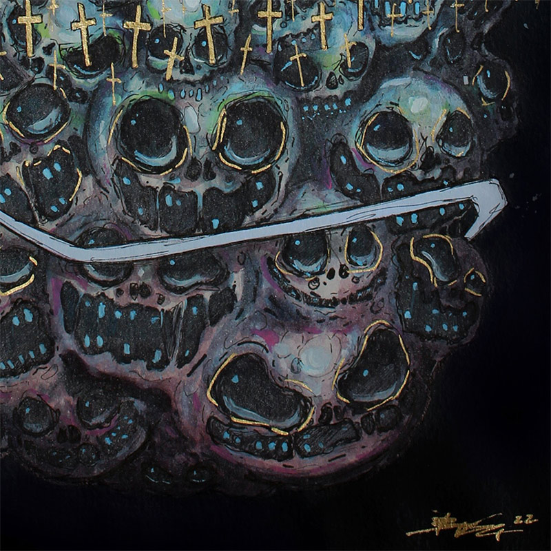 Humberto Barajas Bustamante - Necromancer (Detail 3)