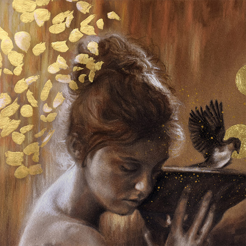 Alexandra Verhoven - Bain d'oiseau (Detail 1)