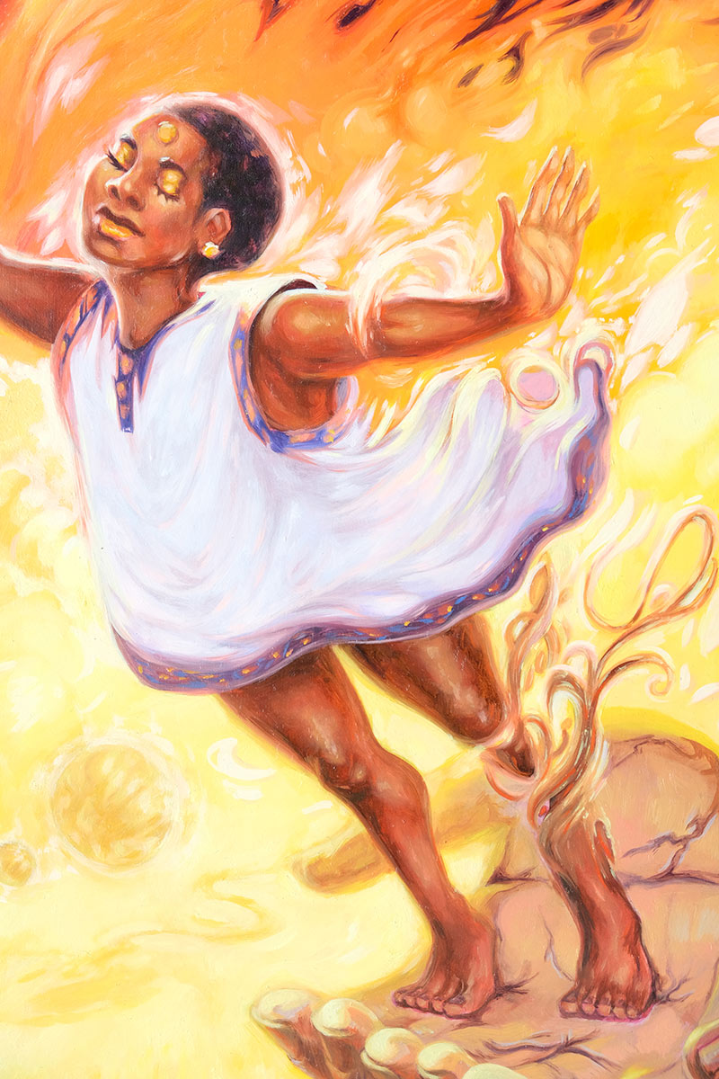 Odera Igbokwe - The Spirit Child (Detail 4)