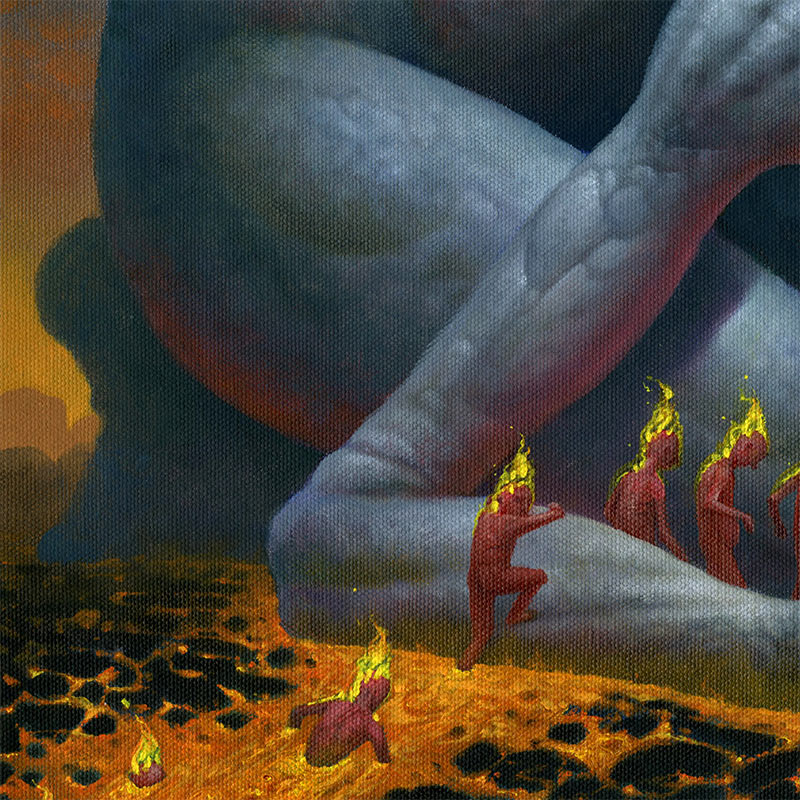 Jeff Christensen - Forged from Demise (Detail 2)