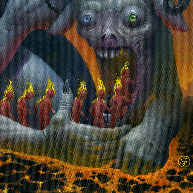 Jeff Christensen - Forged from Demise (Detail 4)