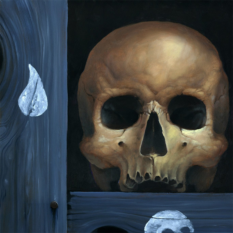 Jeff Christensen - Skull (Detail 1)