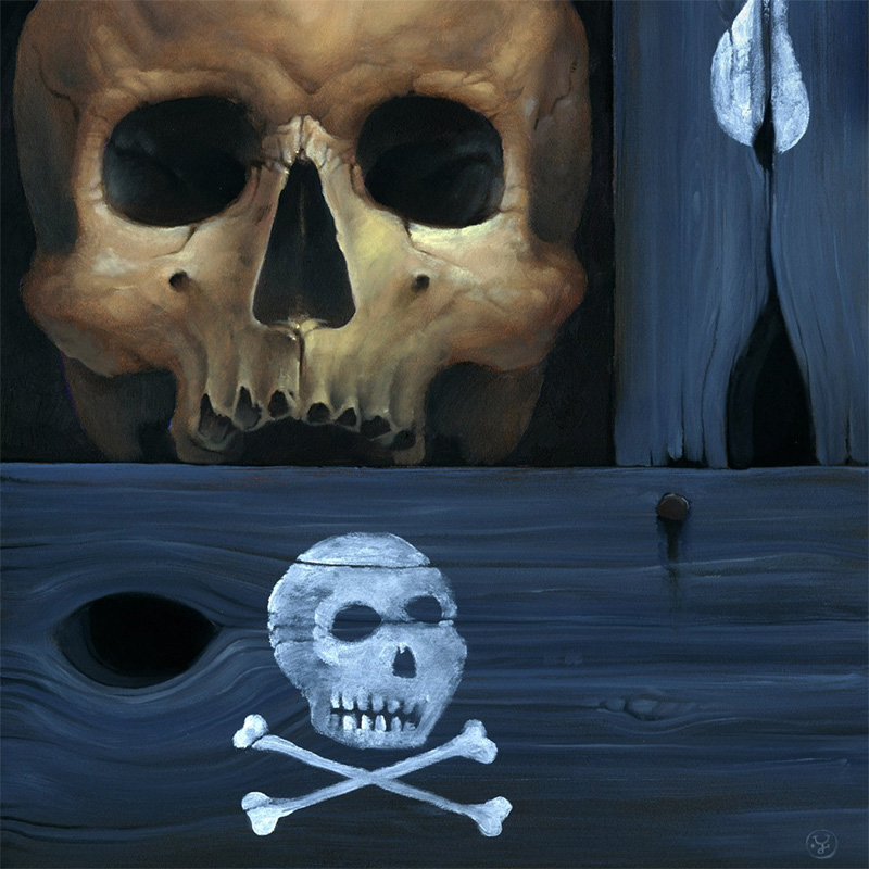 Jeff Christensen - Skull (Detail 2)