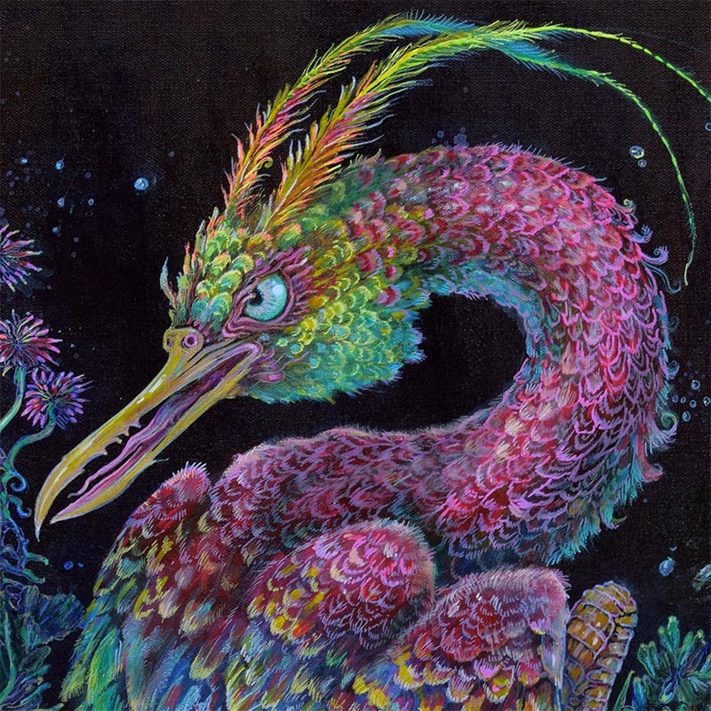 Eli Libson - Sleeping Phoenix (Detail 1)