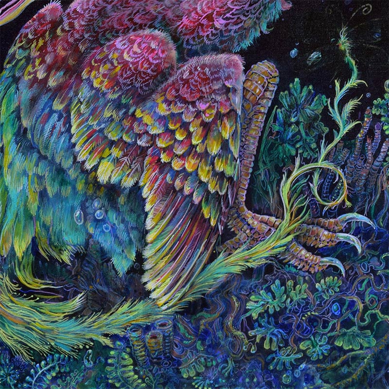 Eli Libson - Sleeping Phoenix (Detail 2)