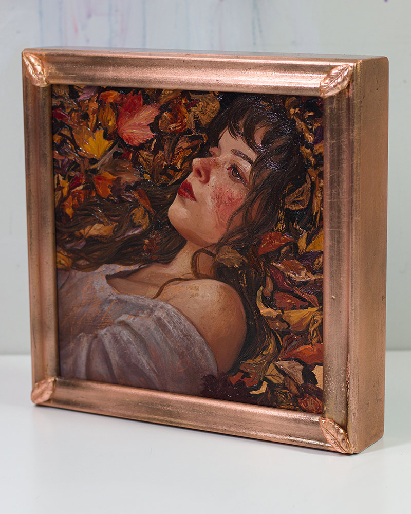Haily South - Autumn Nymph (Framed - Side 2)