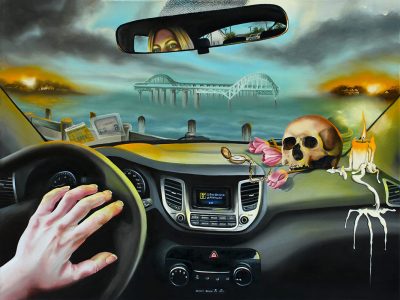 Vanessa Powers - The Contemplation of Sisyphus (with Dashboard Vanitas)