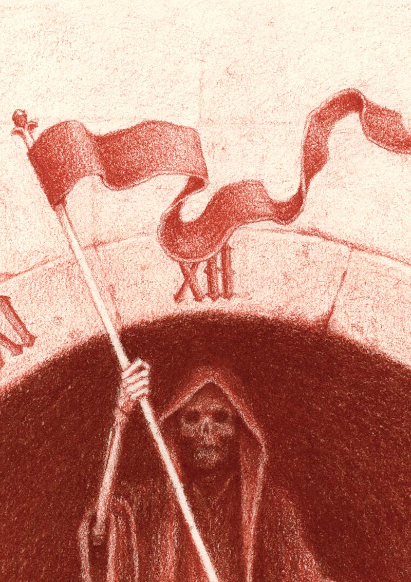 David Alvarez - The Masque of the Red Death (Detail 1)