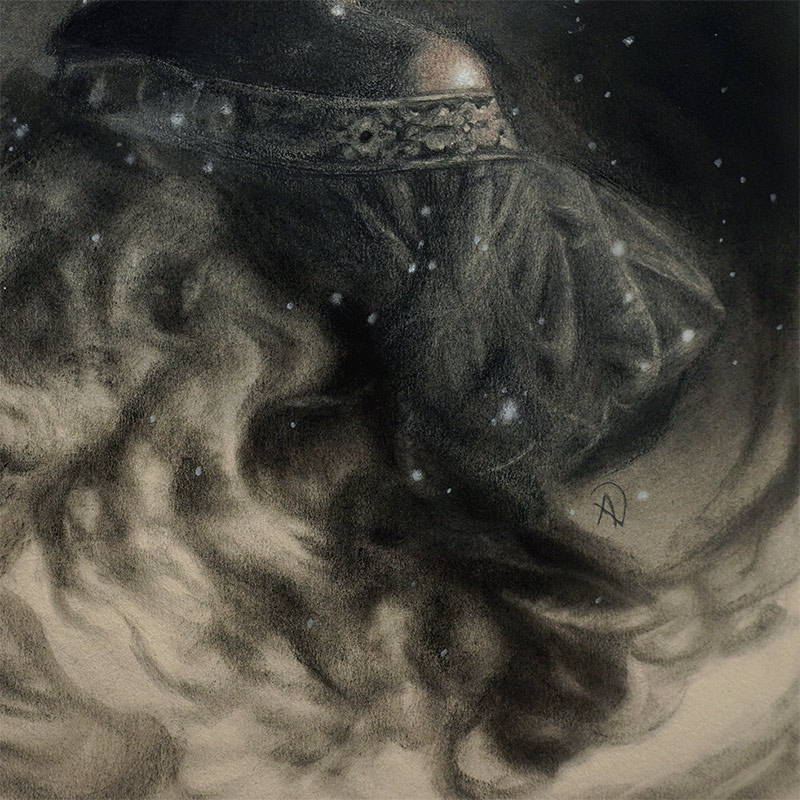Alexandra Verhoven - Nyx Goddess of Night (Detail 2)