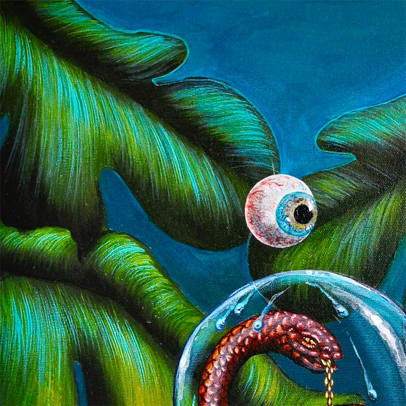 Drew Mosely - 100 Seconds to Midnight (Snake on Snail) Detail 1