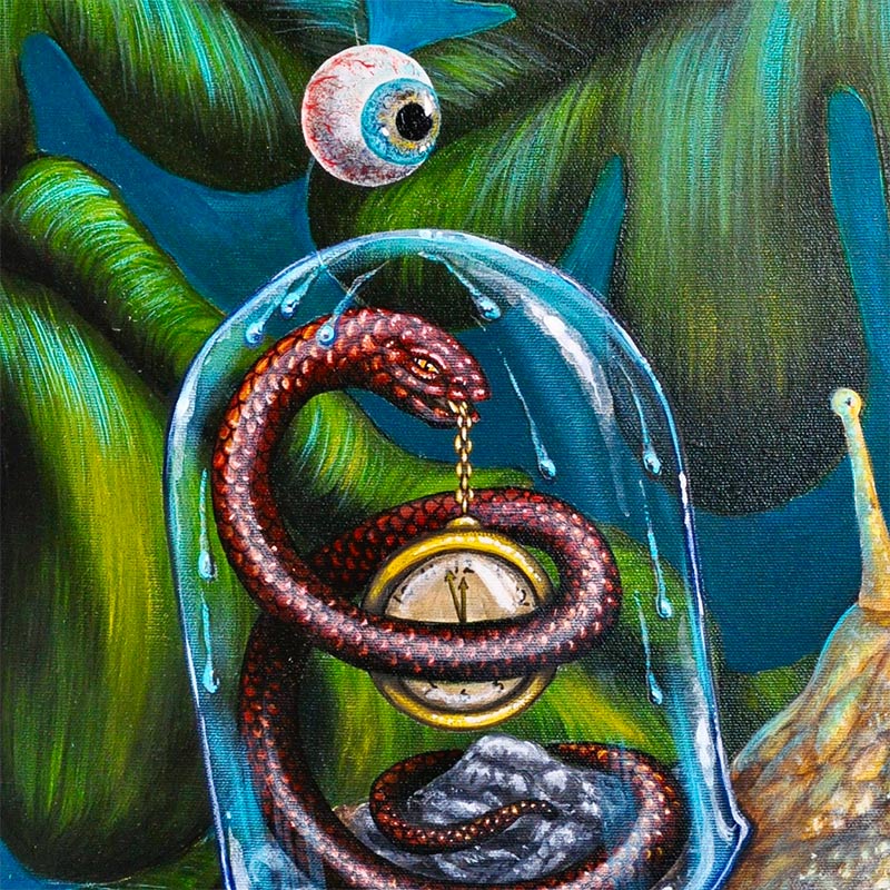 Drew Mosely - 100 Seconds to Midnight (Snake on Snail) Detail 2