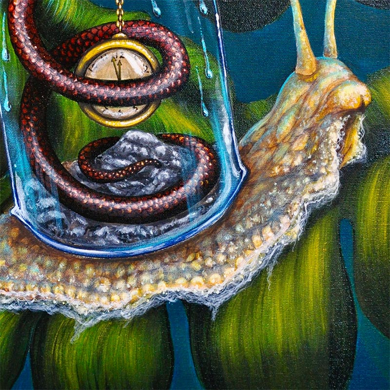 Drew Mosely - 100 Seconds to Midnight (Snake on Snail) Detail 3