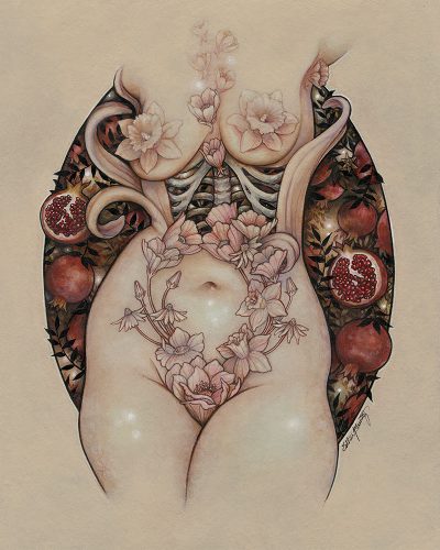Mary Esther Munoz - Pomegranates