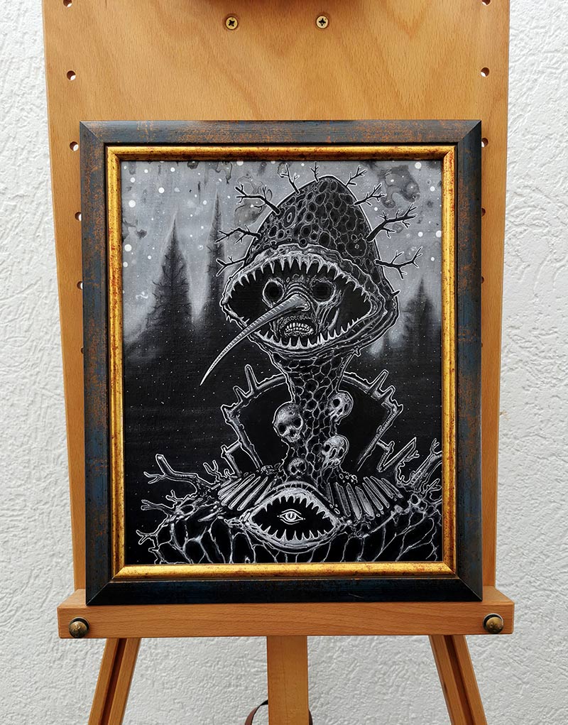 Andreas Nagel - Bone Witch (Framed - Front)