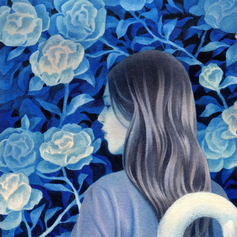 Angelika Rasmus - Lost in Blue (Detail 1)