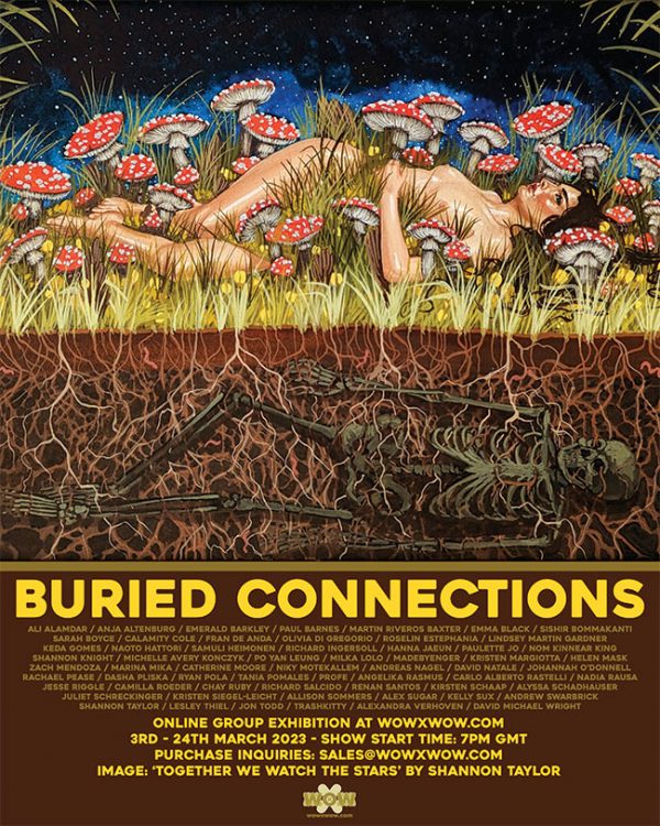 Buried Connections - Flyer (Shannon Taylor)