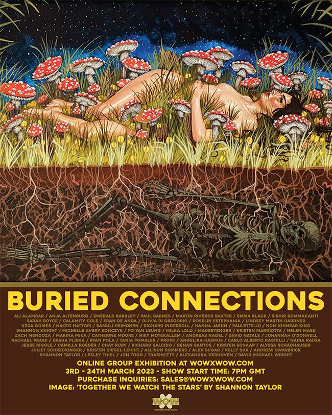 Buried Connections - Flyer (Shannon Taylor)