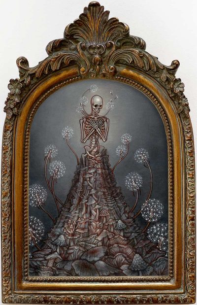 Mary Esther Munoz - Dandelion Ghost (Framed)