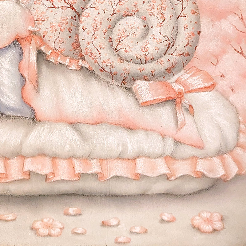 TrashKitty - Cherry Blossom the Snail (Detail 2)