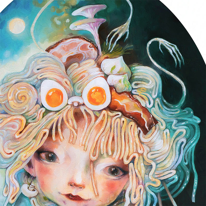 Eva Toorenent - The Noodle Girl (Detail 1)