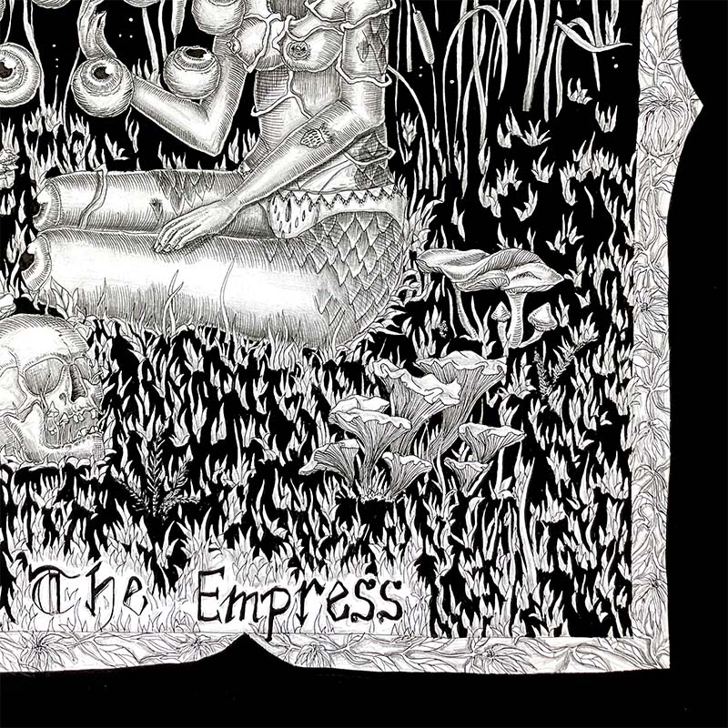 Many III - The Empress (Detail 2)