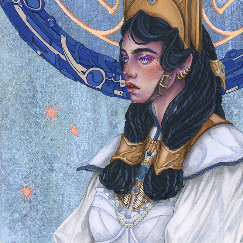 Etara - Queen of Golden Kingdom (Detail 2)
