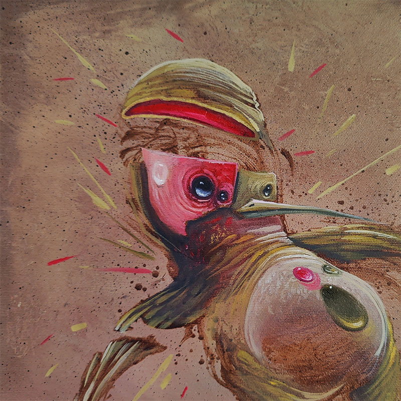 Philip Bosmans - Pearly Bird (Detail 1)