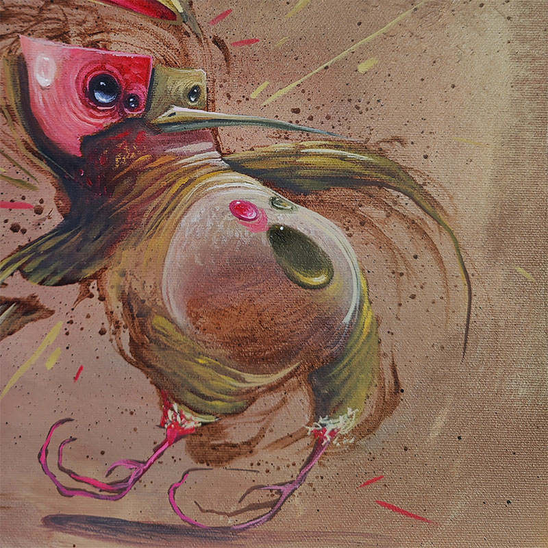 Philip Bosmans - Pearly Bird (Detail 2)