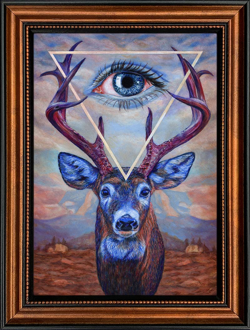 Johannah O'Donnell - Wild Eyed (Framed - Front)