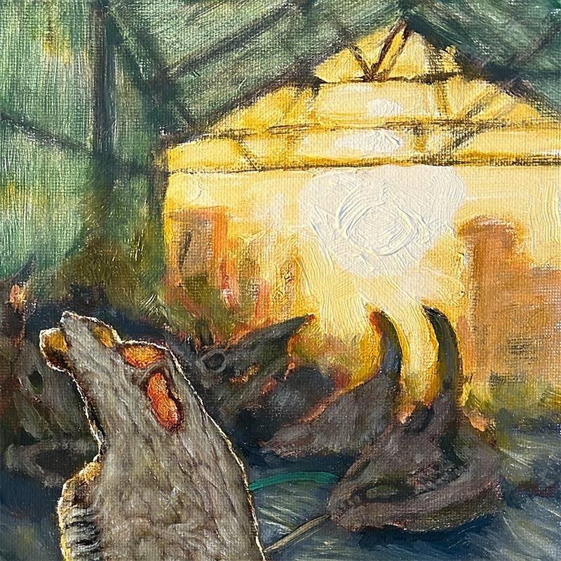 Richard Ingersoll - Sunset Harvest (Detail 1)