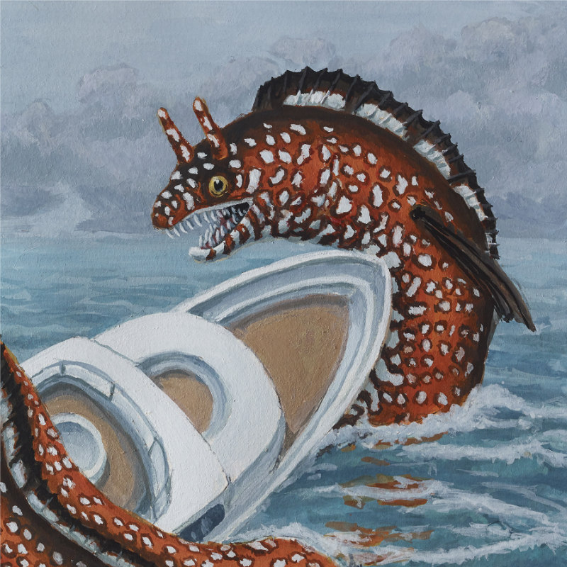Sandra Yagi - Sea Serpent #1 (Detail 1)