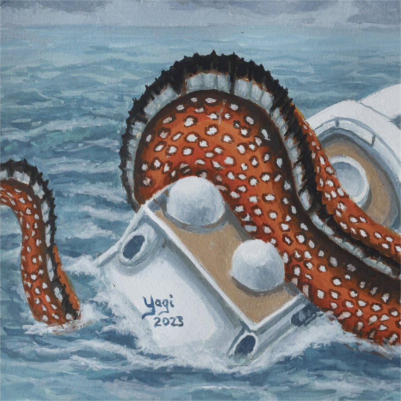 Sandra Yagi - Sea Serpent #1 (Detail 2)