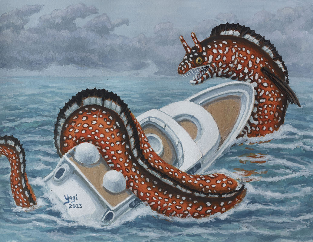 Sandra Yagi - Sea Serpent #1