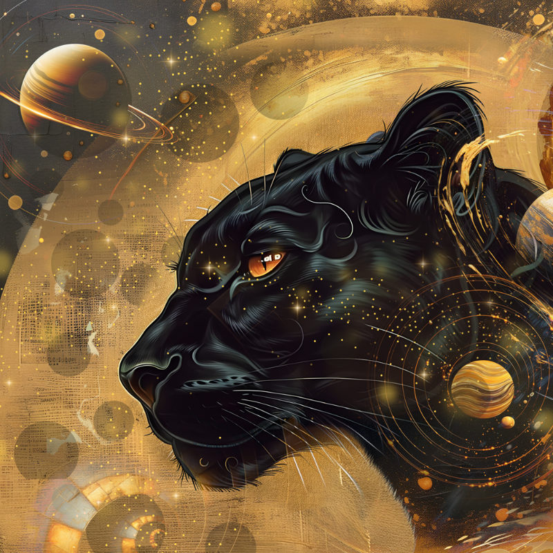Luh Abrao - Black Panther (Detail 1)