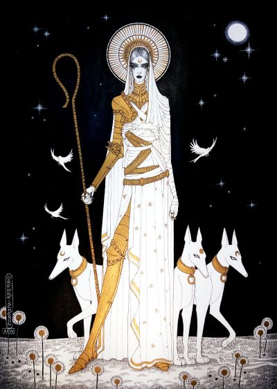 Orphne Acheron - Sentinel in the Moonlight